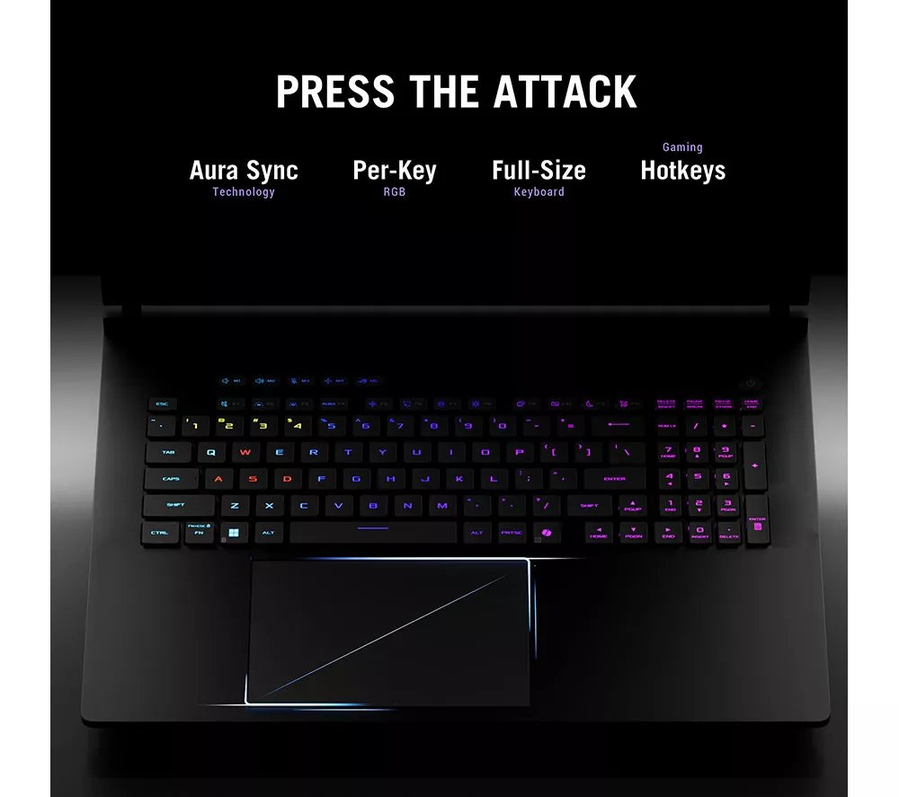 ASUS ROG Strix SCAR 18 18" Gaming Laptop - Intel® Core™ Ultra 9, RTX 5080, 2 TB SSD