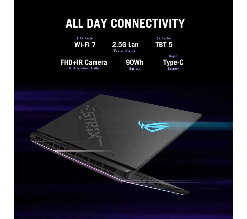 ASUS ROG Strix SCAR 18 18" Gaming Laptop - Intel® Core™ Ultra 9, RTX 5080, 2 TB SSD