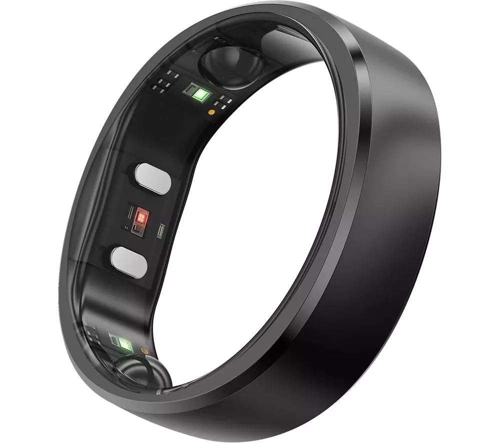 RINGCONN Gen 2 Smart Ring - Matte Black, Size 8