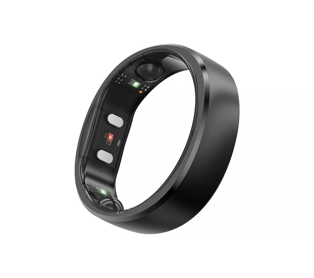 RINGCONN Gen 2 Smart Ring - Matte Black, Size 8