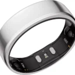 RINGCONN Gen 2 Smart Ring - Future Silver, Size 12