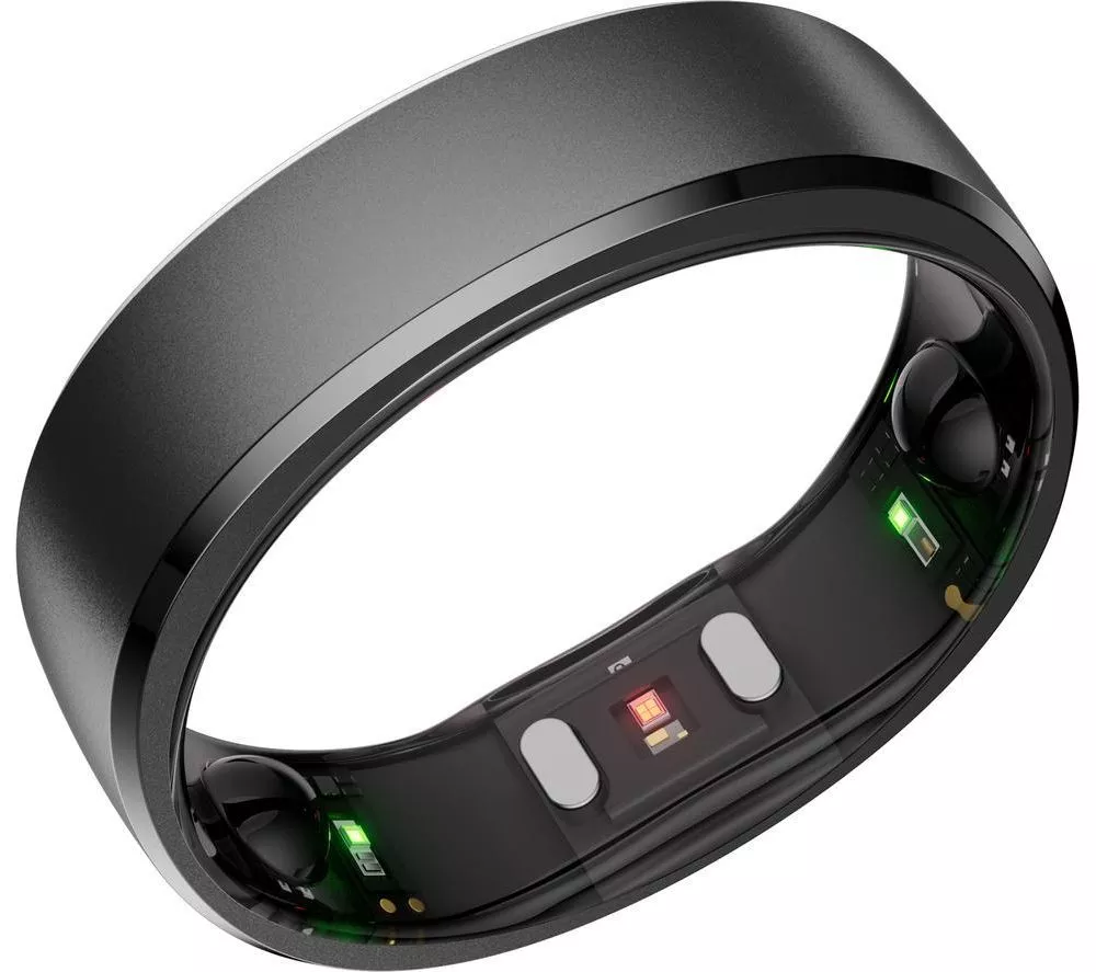 RINGCONN Gen 2 Smart Ring - Black, Size 12