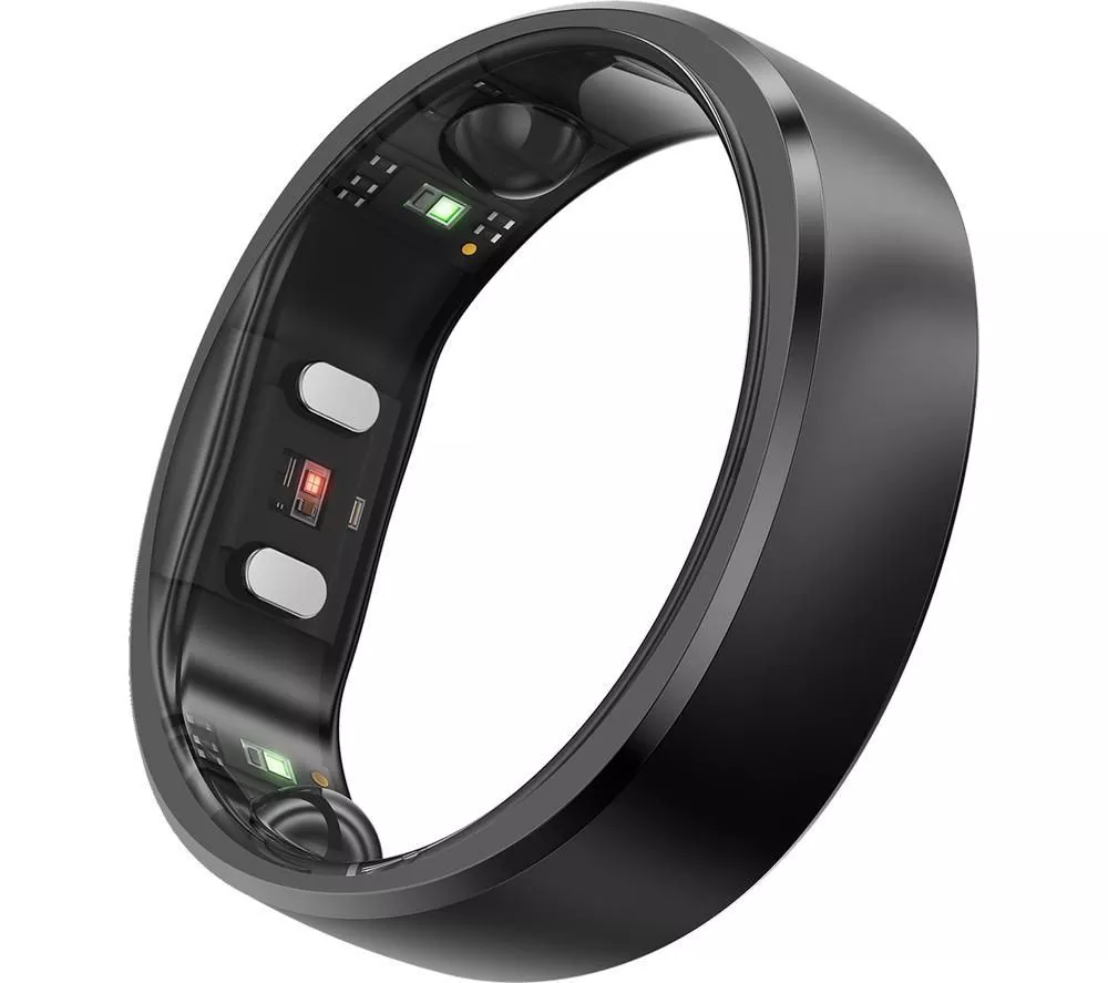 RINGCONN Gen 2 Smart Ring - Black, Size 12
