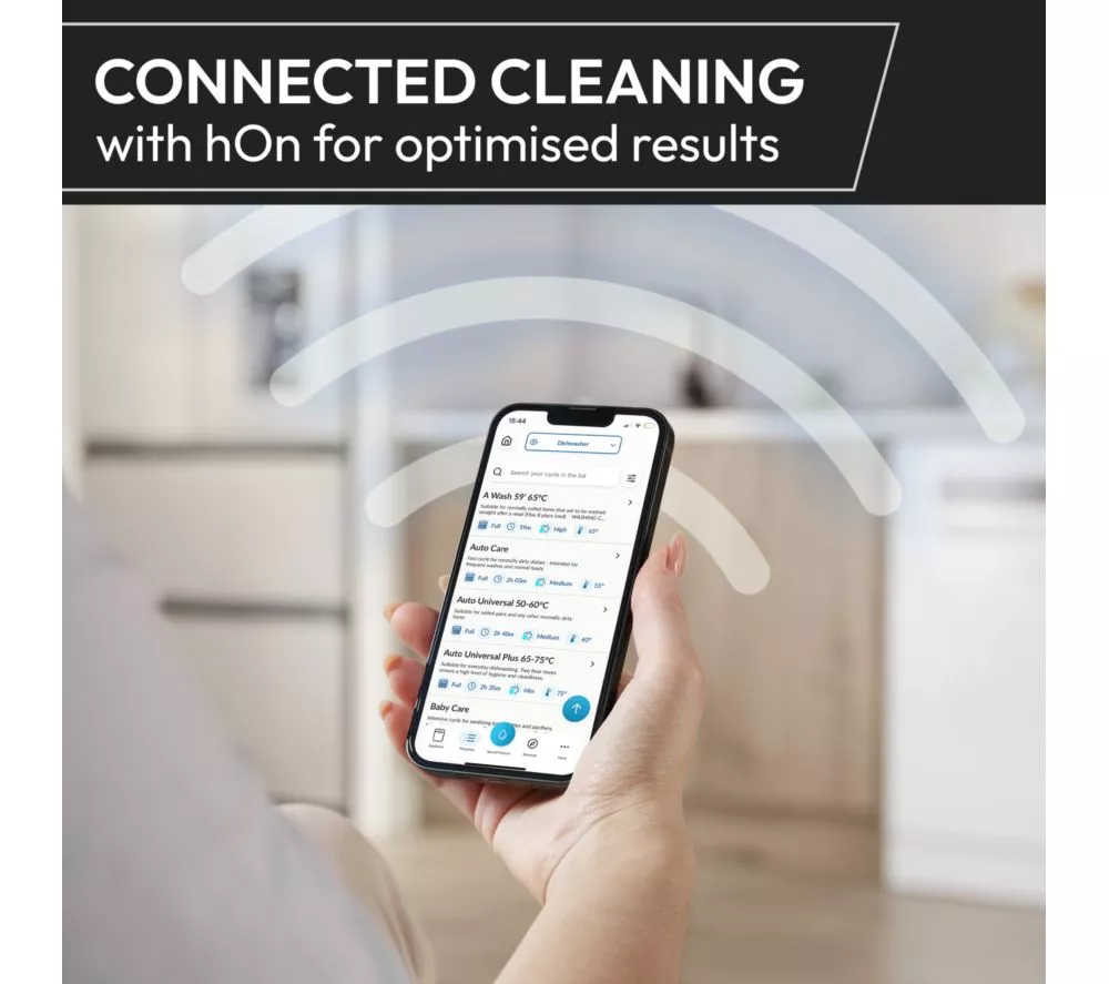 HOOVER H-Dish 500 HF0C3SB0FX-80 Slimline WiFi-enabled Dishwasher - Silver