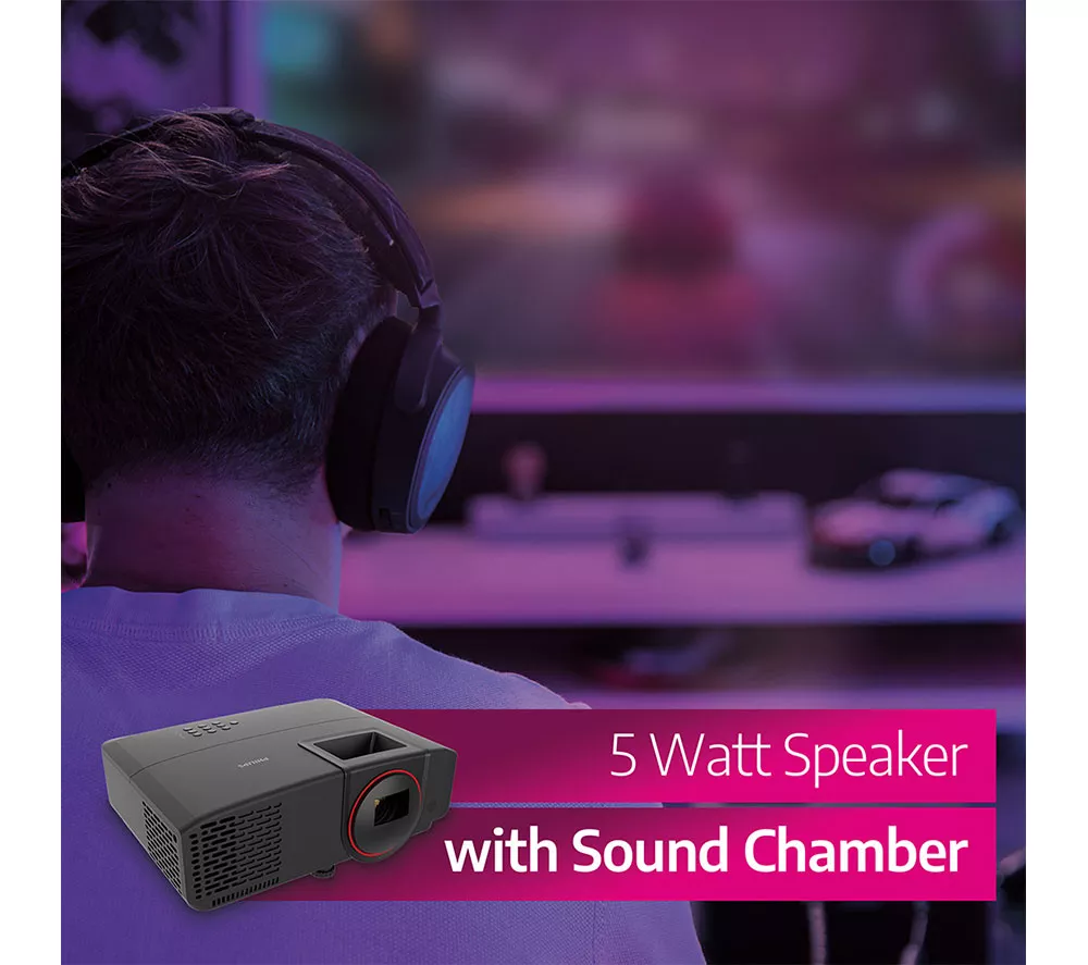PHILIPS GamePix 800 Smart Full HD Gaming Projector - Black