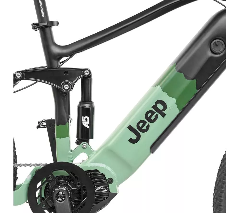JEEP Hemlock Electric Bike - Green & Black