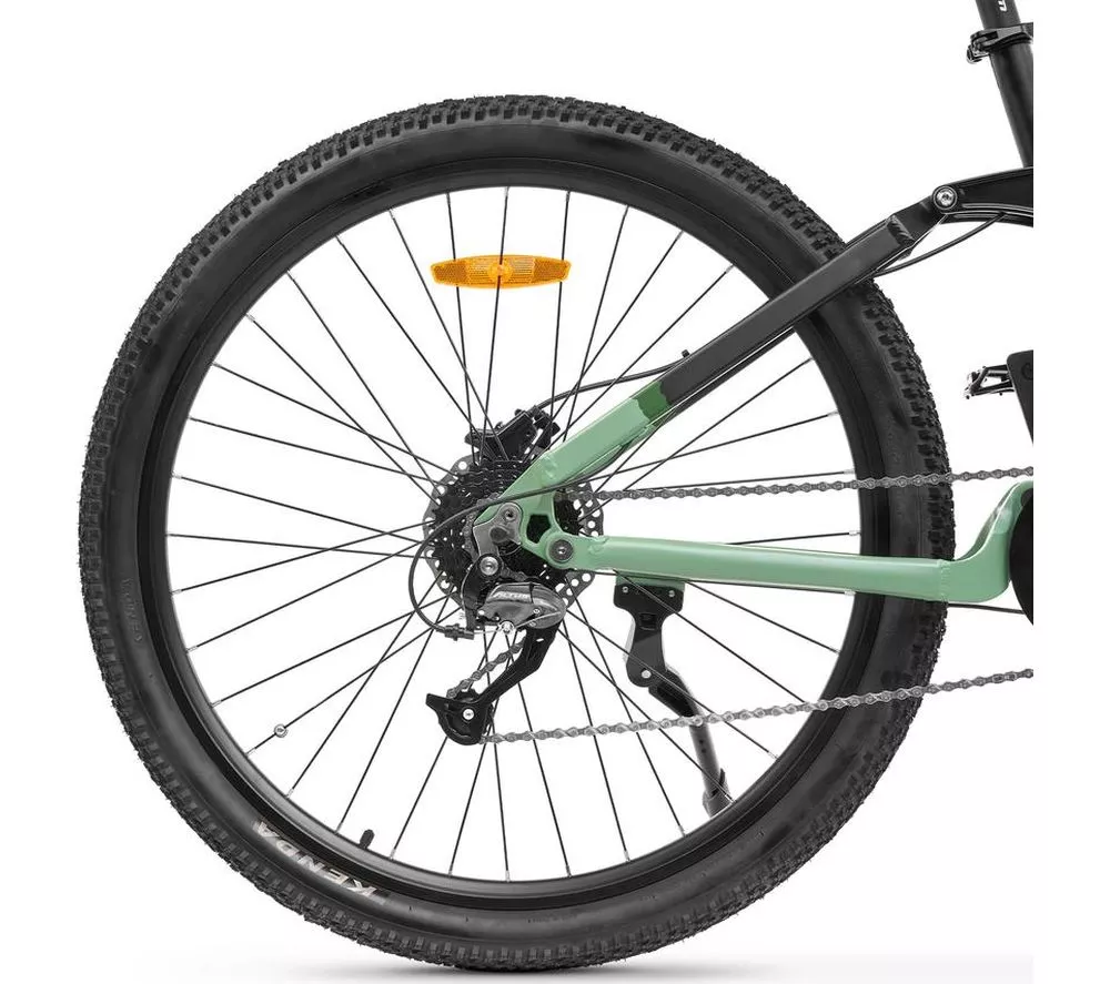 JEEP Hemlock Electric Bike - Green & Black