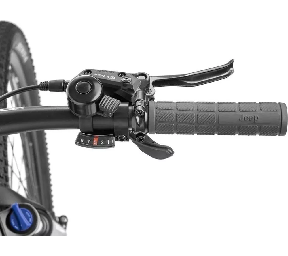 JEEP Hemlock Electric Bike - Green & Black