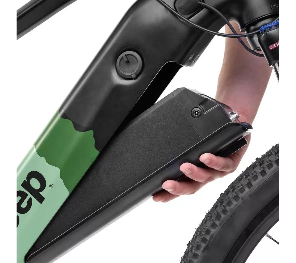 JEEP Hemlock Electric Bike - Green & Black