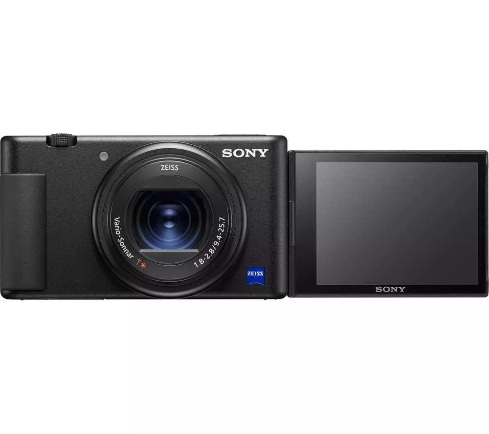 SONY ZV1 High Performance Compact Vlogging Camera - Black