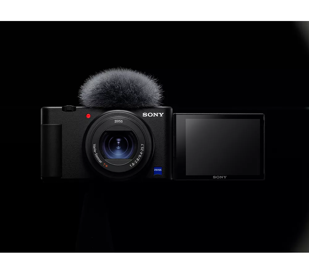 SONY ZV1 High Performance Compact Vlogging Camera - Black