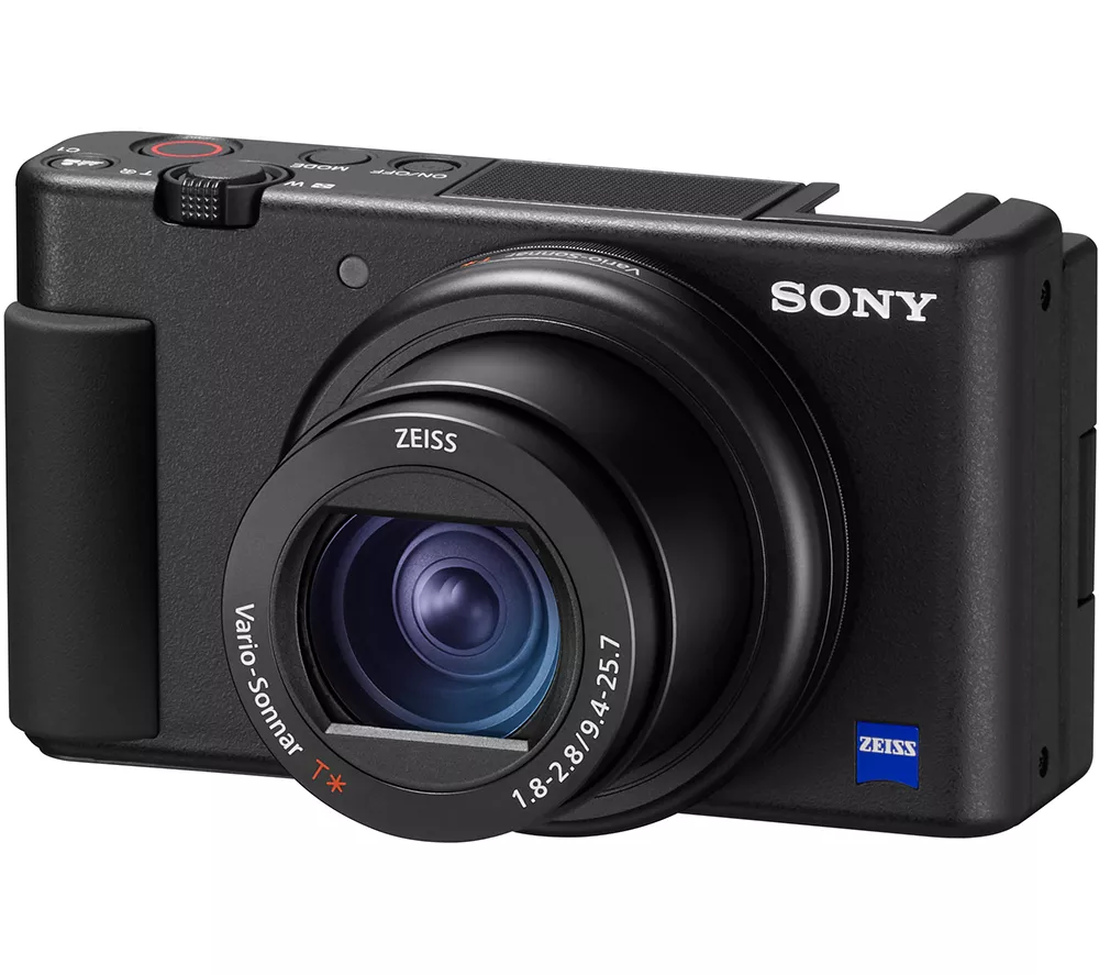 SONY ZV1 High Performance Compact Vlogging Camera - Black