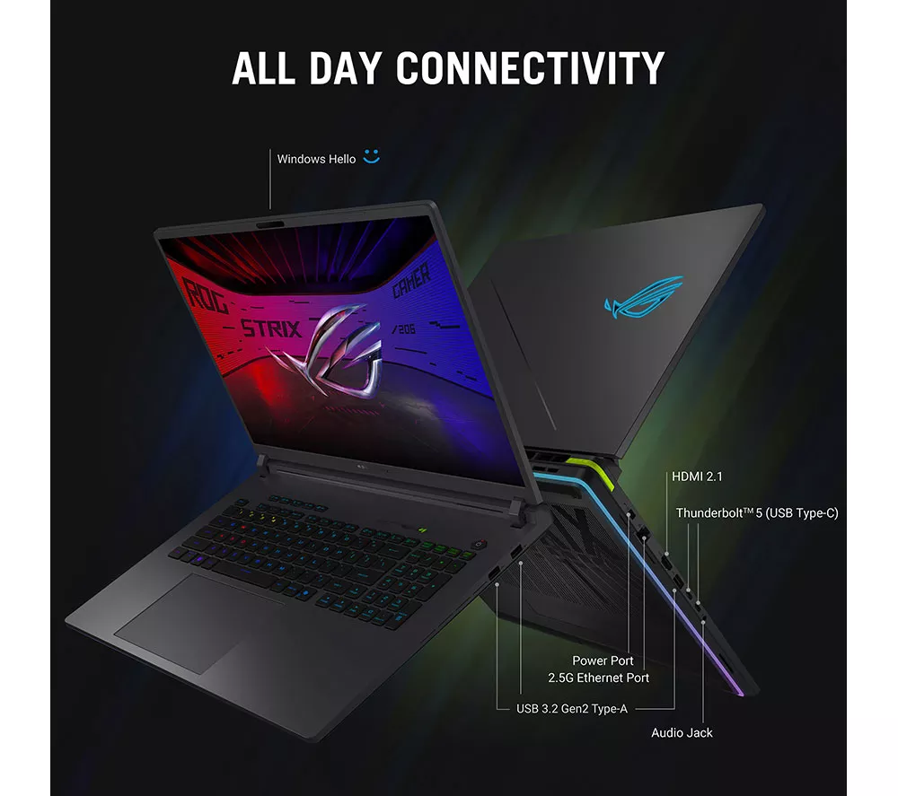 ASUS ROG Strix G16 16" Gaming Laptop - Intel® Core™ Ultra 9, RTX 5060, 1 TB SSD