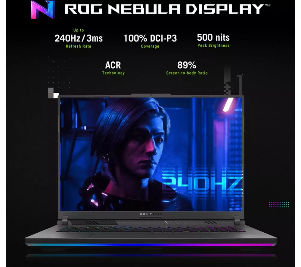 ASUS ROG Strix G18 18" Gaming Laptop - AMD Ryzen 9, RTX 5070, 1 TB SSD