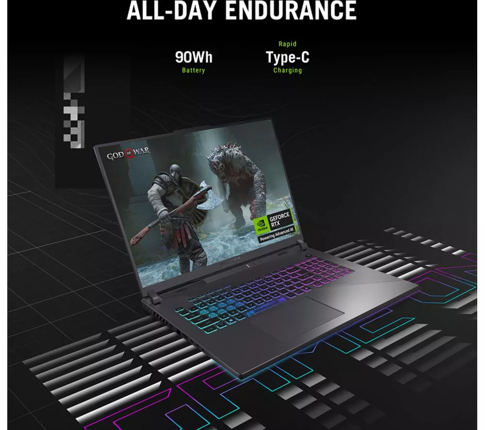 ASUS ROG Strix G18 18" Gaming Laptop - AMD Ryzen 9, RTX 5070, 1 TB SSD