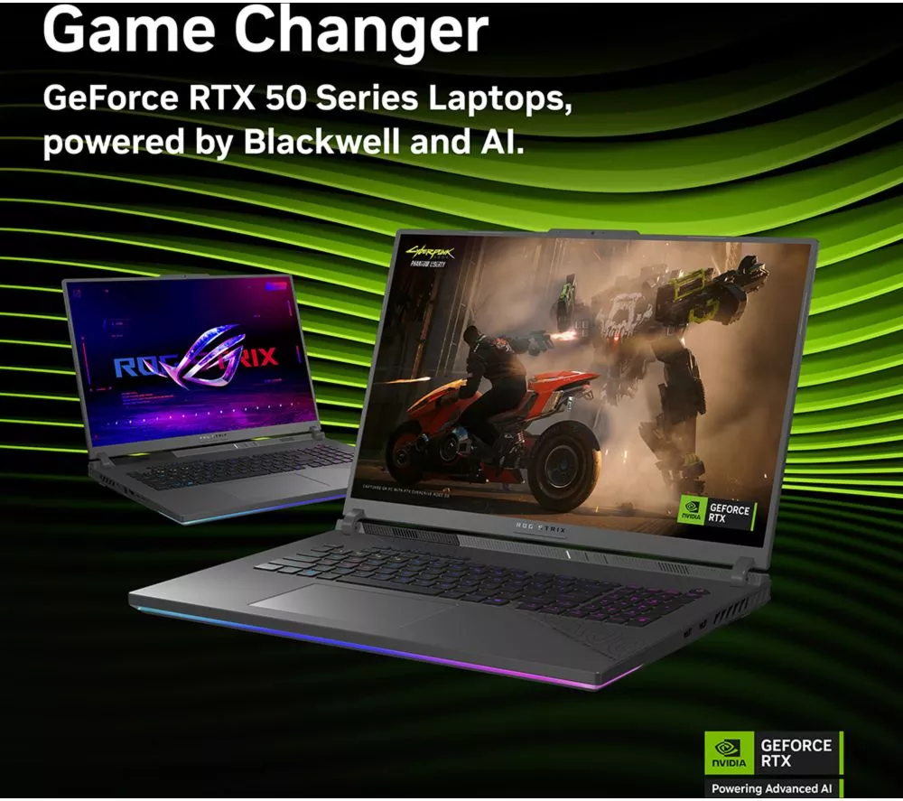 ASUS ROG Strix G18 18" Gaming Laptop - AMD Ryzen 9, RTX 5070, 1 TB SSD