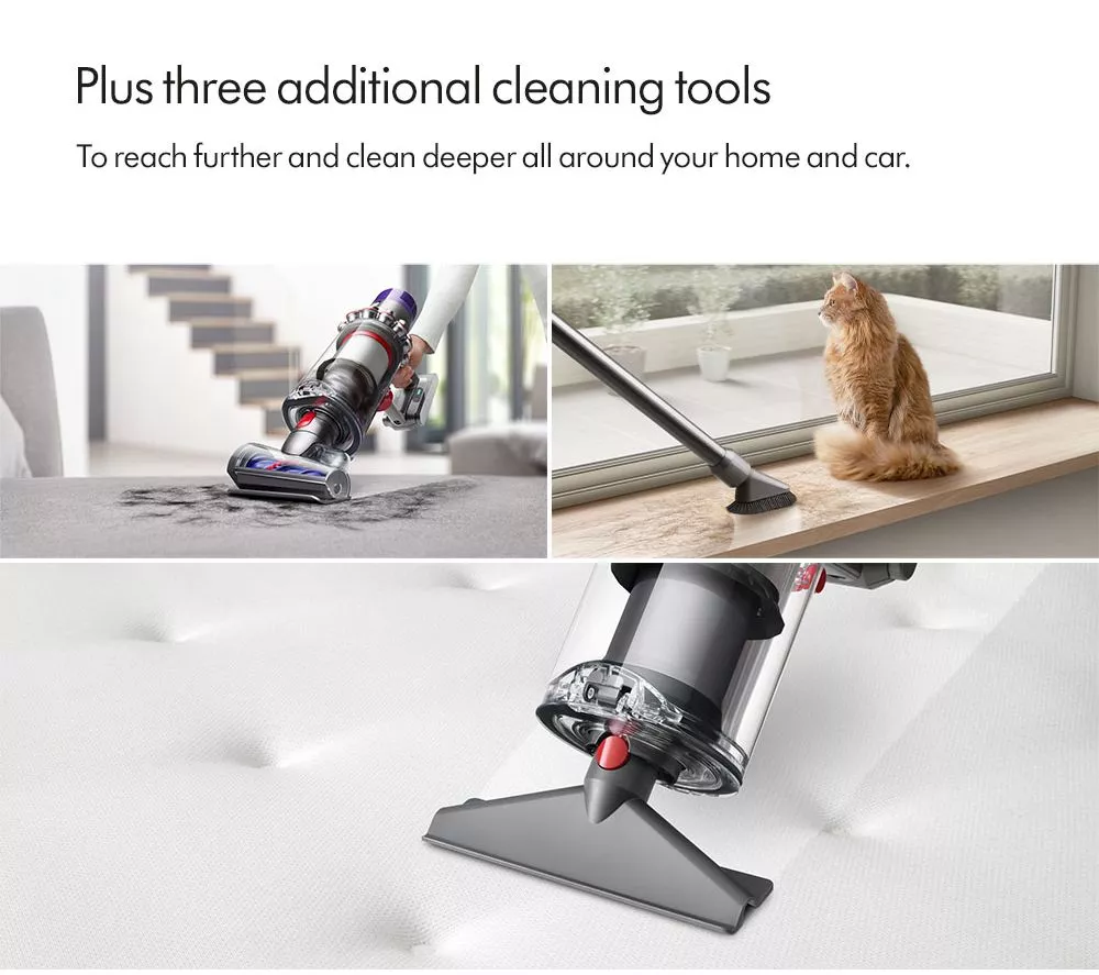 DYSON V15 Extra Cordless Vacuum Cleaner - Nickel Blue