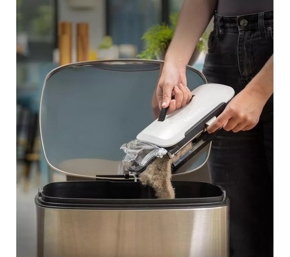 GTECH AirRAM 3 Plus Dual Edge-Clean Cordless Vacuum Cleaner – White & Black