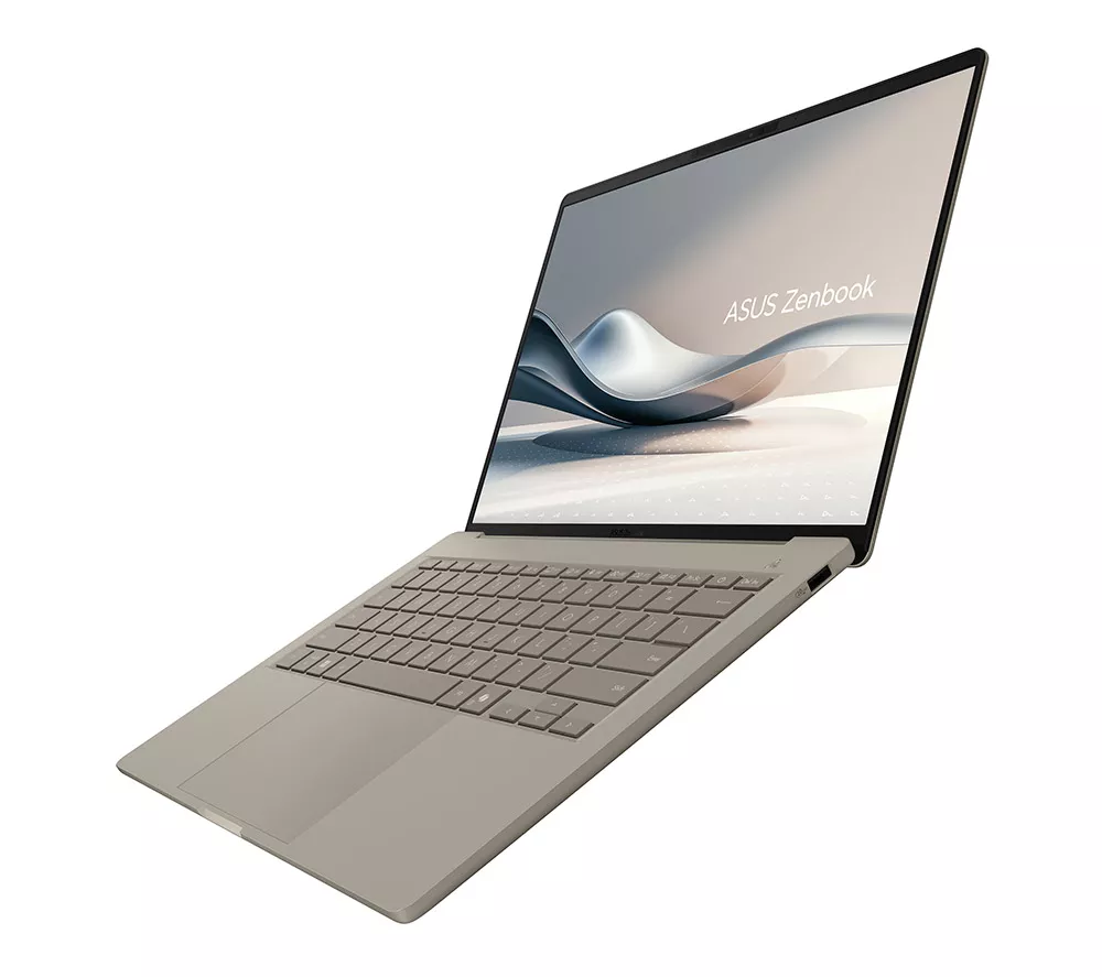 ASUS Zenbook A14 UX3407QA 14" Laptop, Copilot+ PC – Snapdragon X, 512 GB SSD, Beige