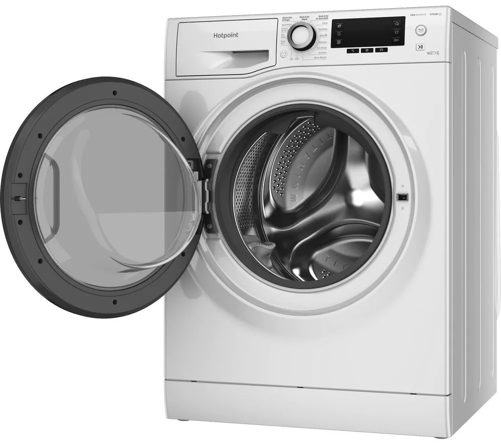 HOTPOINT ActiveCare NDD 10748 DA UK 10 kg Washer Dryer - White