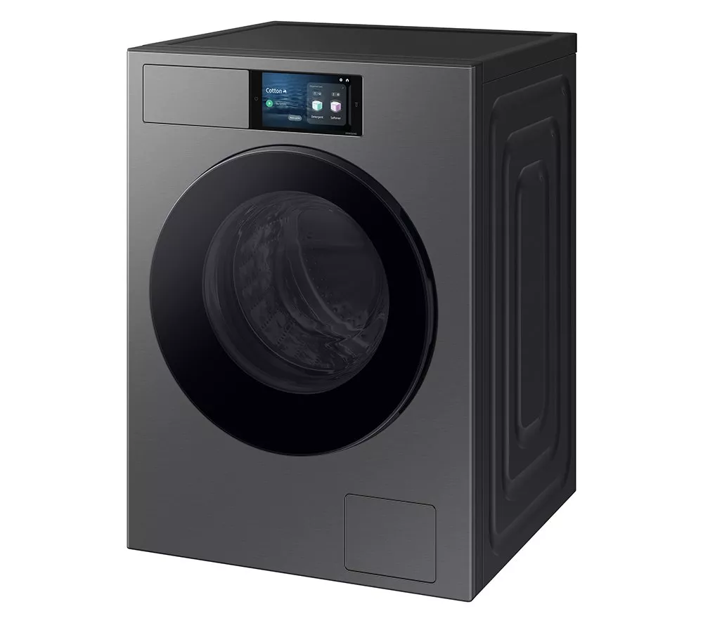 SAMSUNG Series 9 AI Home AI Energy WF90F09C4SU1 WiFi-enabled 9kg 1400 Spin Smart Washing Machine - Dark Silver