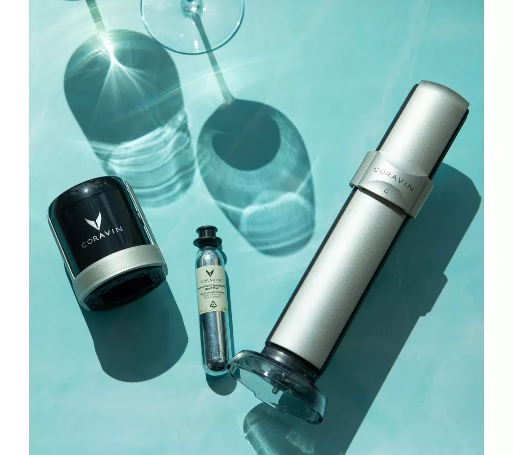 CORAVIN Sparkling Wine Preservation System - Silver