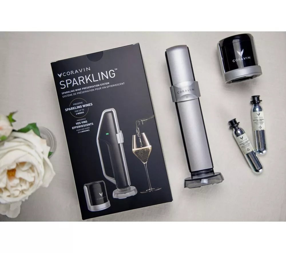 CORAVIN Sparkling Wine Preservation System - Silver