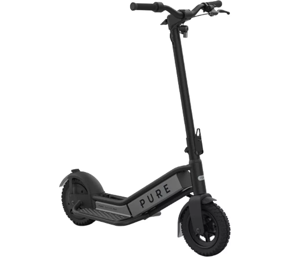 PURE ELECTRIC Pure Escape Pro Folding Electric Scooter – Black