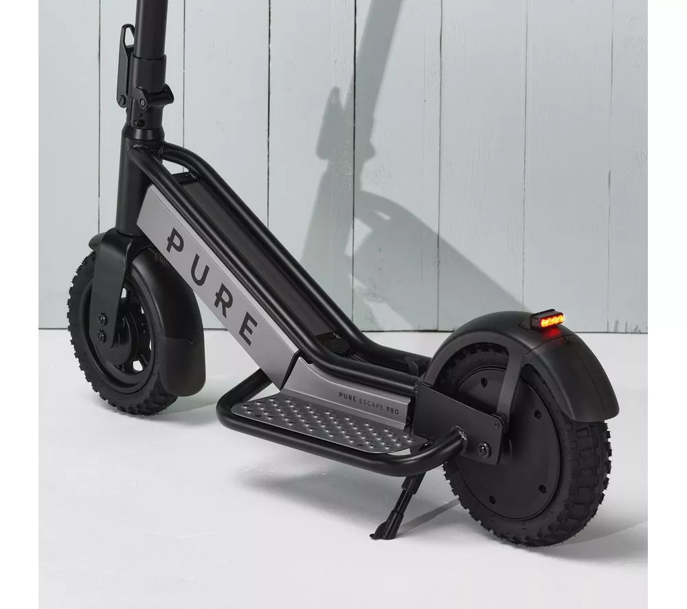 PURE ELECTRIC Pure Escape Pro Folding Electric Scooter – Black