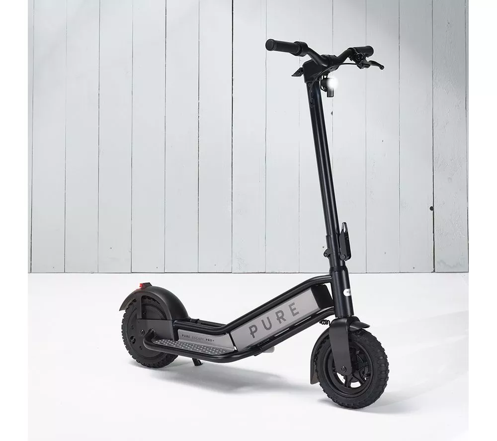 PURE ELECTRIC Pure Escape Pro+ Folding Electric Scooter – Black