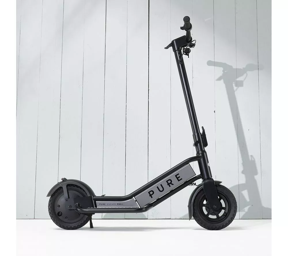 PURE ELECTRIC Pure Escape Pro+ Folding Electric Scooter – Black
