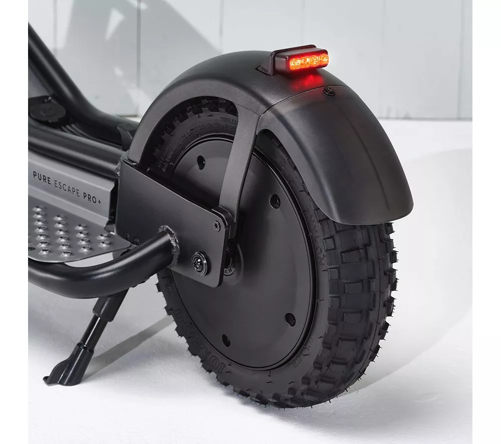 PURE ELECTRIC Pure Escape Pro+ Folding Electric Scooter – Black