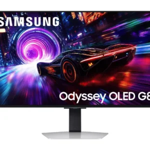 SAMSUNG Odyssey G8 LS32FG810SUXXU 4K Ultra HD 32" QD-OLED Smart Gaming Monitor - Silver