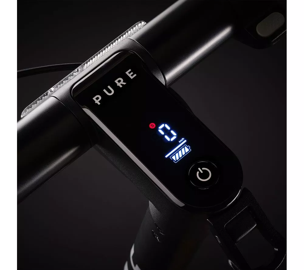 PURE ELECTRIC Pure Air5 Pro Folding Electric Scooter - Black