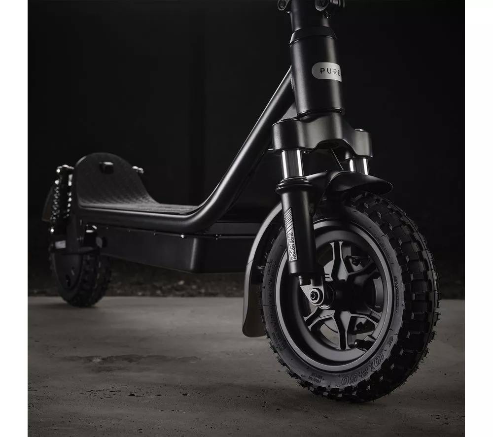 PURE ELECTRIC Pure Air5 Pro+ Suspension Folding Electric Scooter - Black