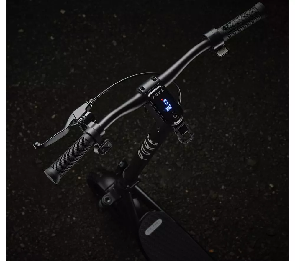 PURE ELECTRIC Pure Air5 Pro+ Suspension Folding Electric Scooter - Black