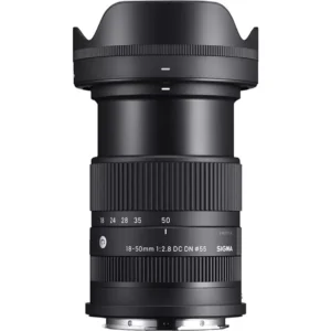 SIGMA Contemporary 18-50 mm f/2.8 DC DN Standard Zoom Lens - for Sony