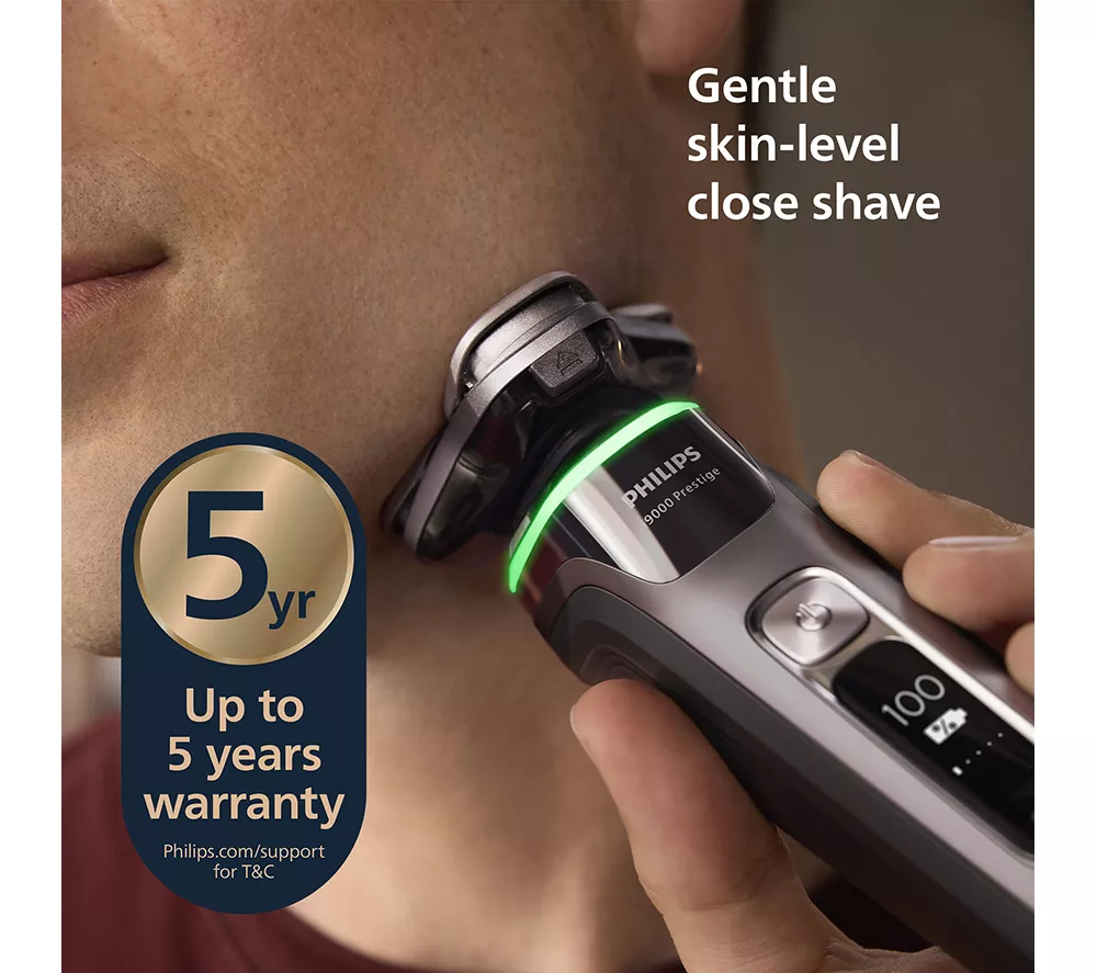 PHILIPS i9000 XP9202/10 Prestige Wet & Dry Rotary Shaver - Dark Slate