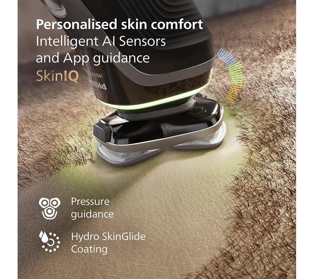 PHILIPS i9000 XP9202/10 Prestige Wet & Dry Rotary Shaver - Dark Slate
