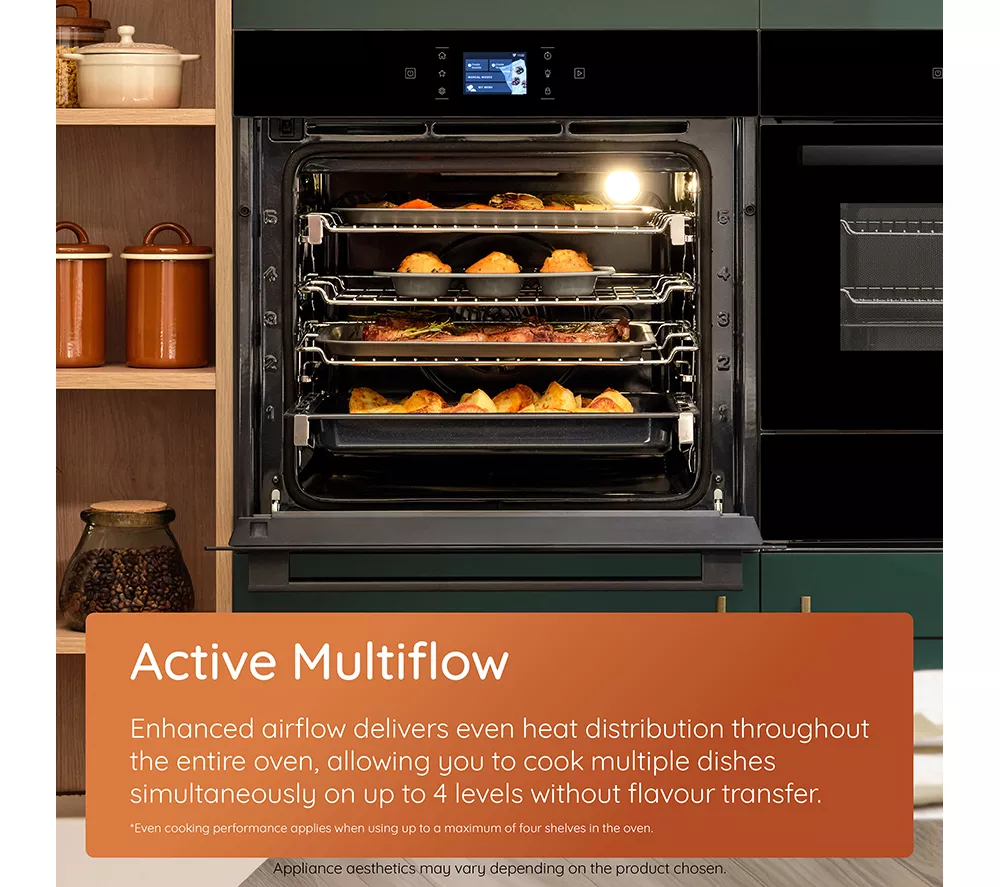 HOTPOINT Class 4 ActiveMultiflow HOI4S8CM0XUK Electric Steam Oven - Stainless Steel