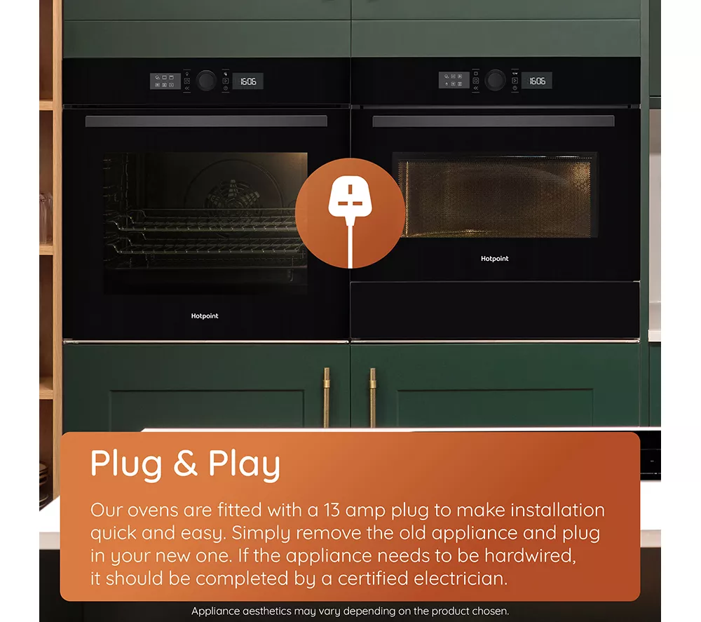 HOTPOINT Class 4 ActiveMultiflow HOI4S8CM0XUK Electric Steam Oven - Stainless Steel
