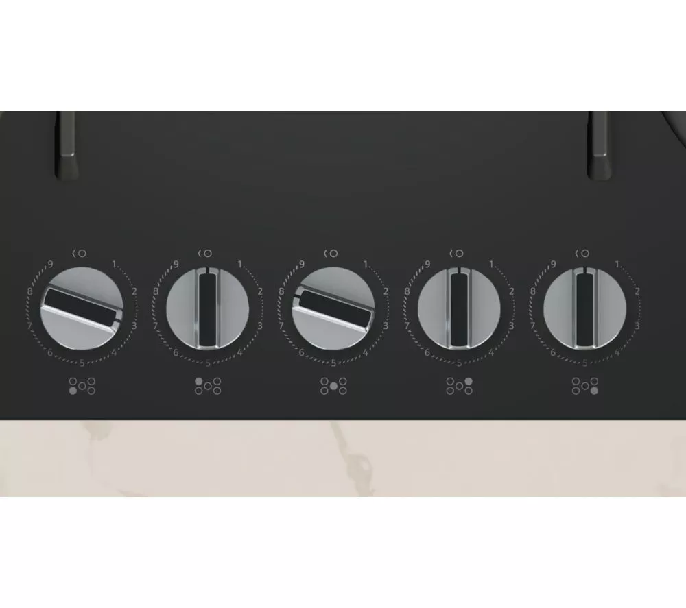 NEFF N70 T27PIQ4S0 75 cm Gas Hob - Black
