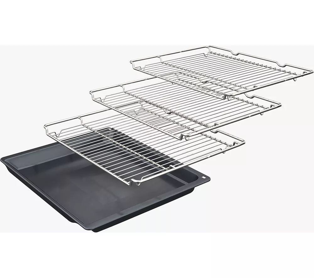 BOSCH Series 6 MBA578BS7B Electric Double Pyrolytic Smart Oven - Stainless Steel