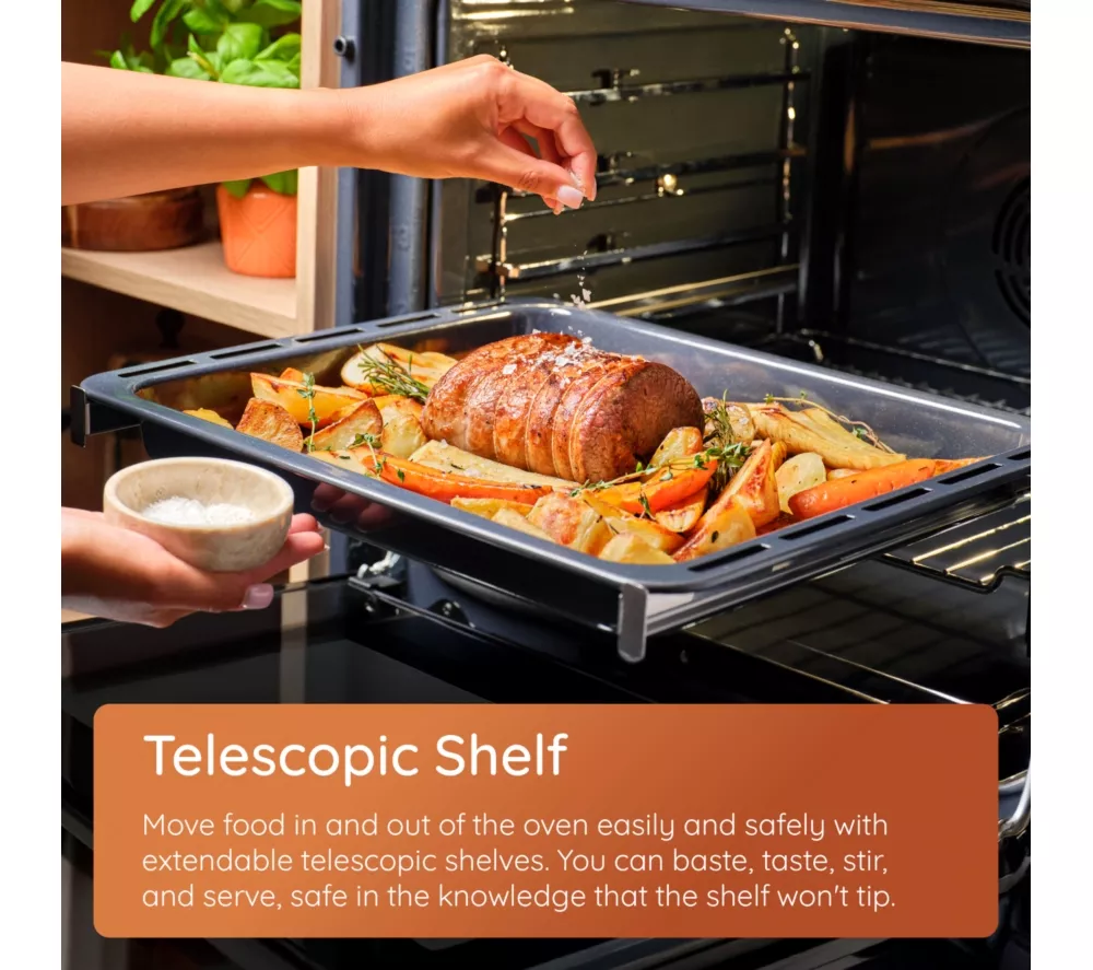 HOTPOINT Class 6 ActiveMultiflow HOI68PT1SXUK Electric Pyrolytic Oven - Stainless Steel