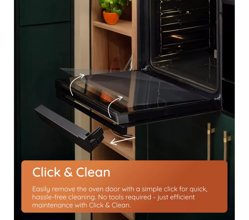 HOTPOINT Class 6 ActiveMultiflow HOI68PT1SXUK Electric Pyrolytic Oven - Stainless Steel