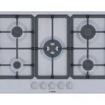 BOSCH Series 4 PGQ7B5K90 75 cm Gas Hob - Stainless Steel