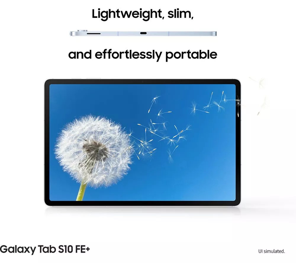SAMSUNG Galaxy Tab S10 FE+ 13.1" Tablet - 256 GB, Blue