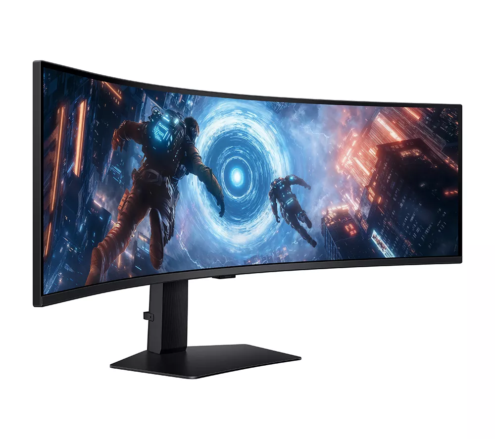 SAMSUNG Odyssey G9 LS49FG910EUXXU Dual Quad HD 49" Curved VA LCD Gaming Monitor - Black