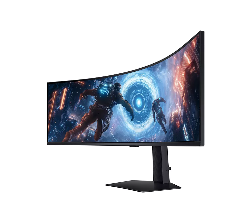 SAMSUNG Odyssey G9 LS49FG910EUXXU Dual Quad HD 49" Curved VA LCD Gaming Monitor - Black