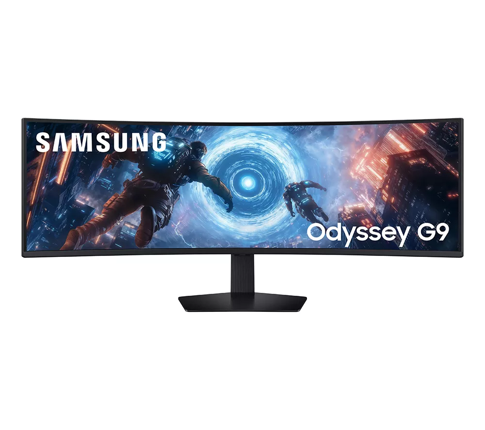 SAMSUNG Odyssey G9 LS49FG910EUXXU Dual Quad HD 49" Curved VA LCD Gaming Monitor - Black